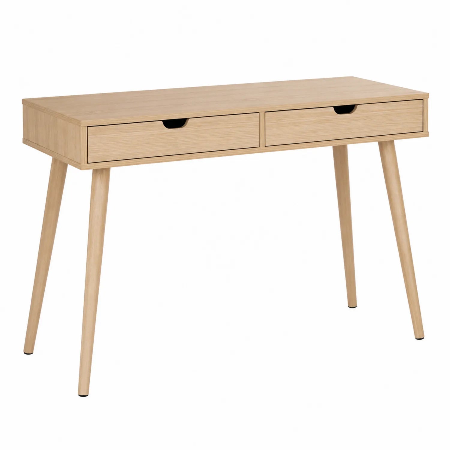 Escritorio de Madera con 2 Cajones 100x45x75 cm