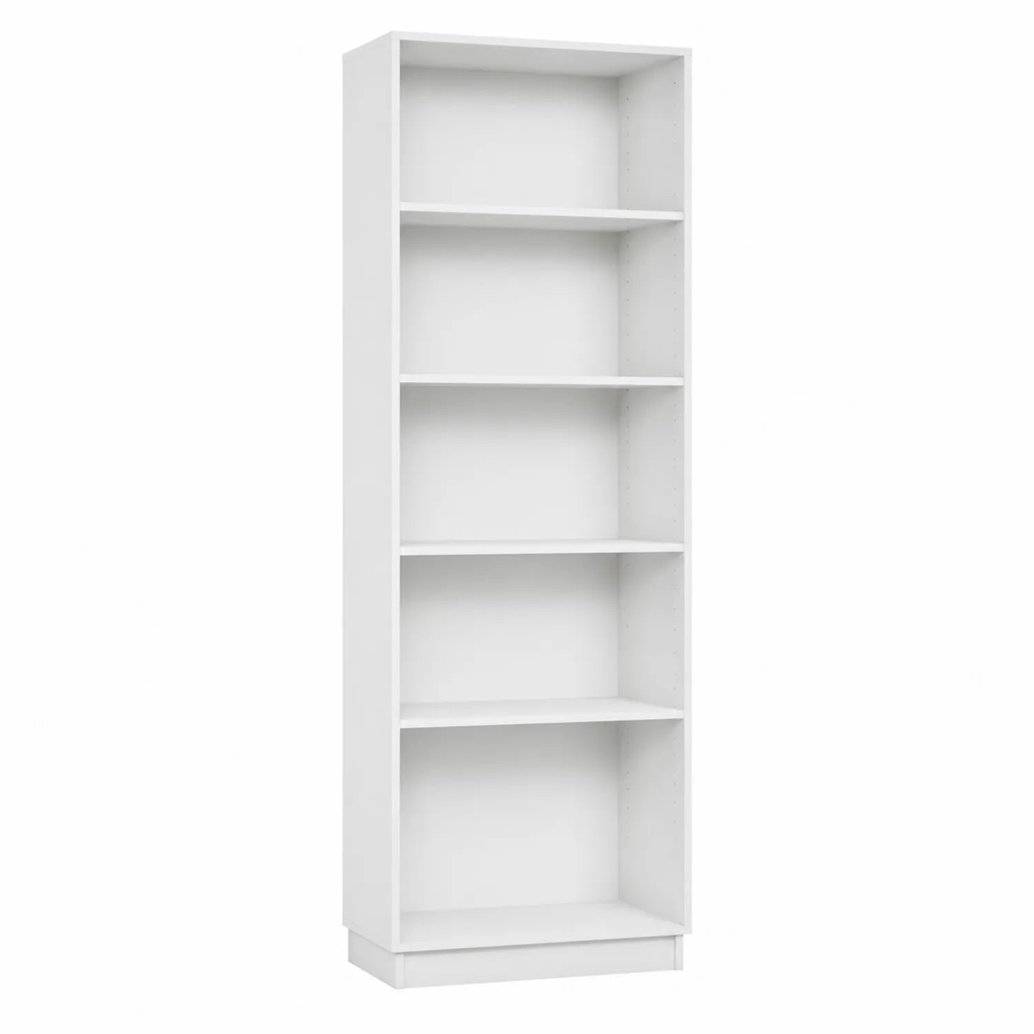 Estantería de MDF blanca con 5 estantes