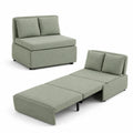 Sofá Cama Individual Tela Verde 190cm
