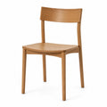 Silla de Madera Maciza de Roble 45x52x80 cm