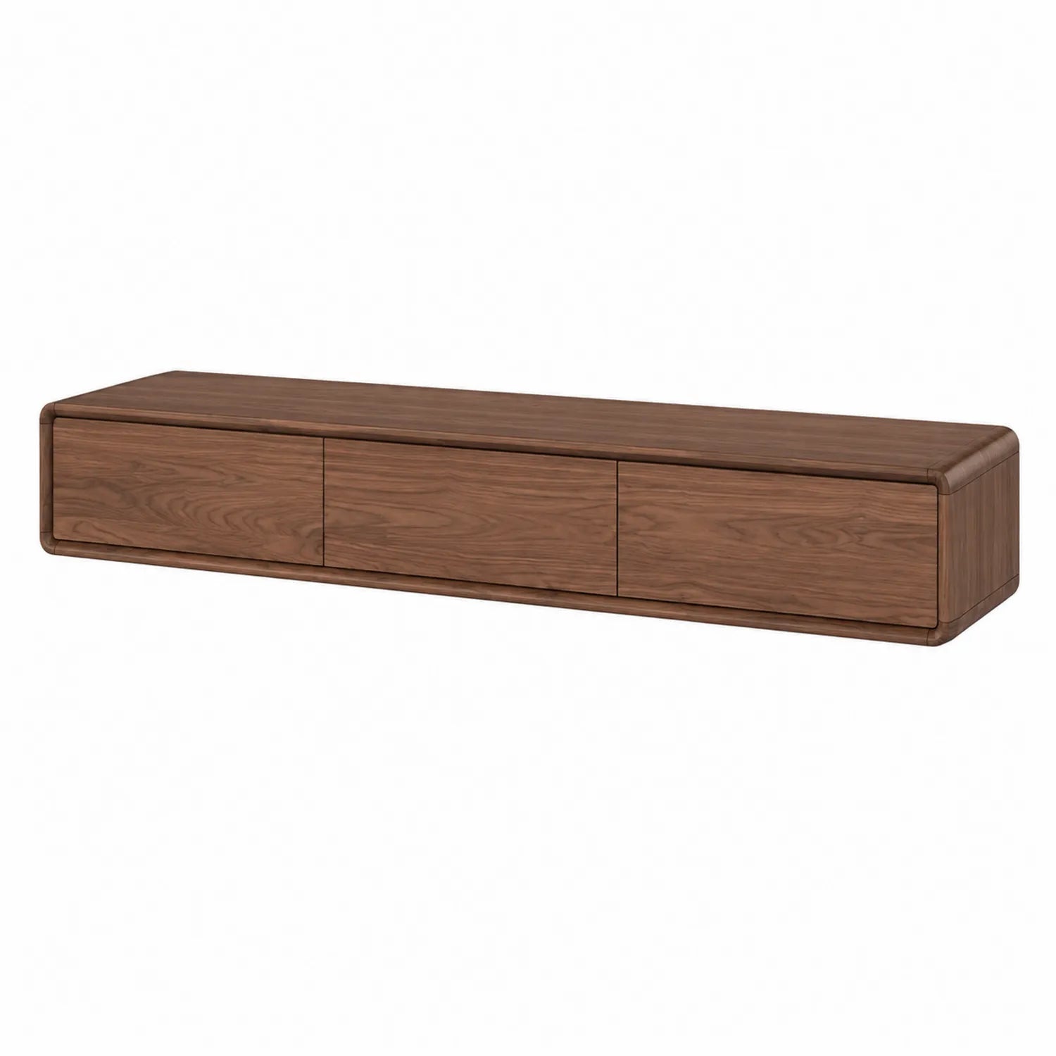 Mueble de TV de Madera de Nogal, 180x40x30 cm